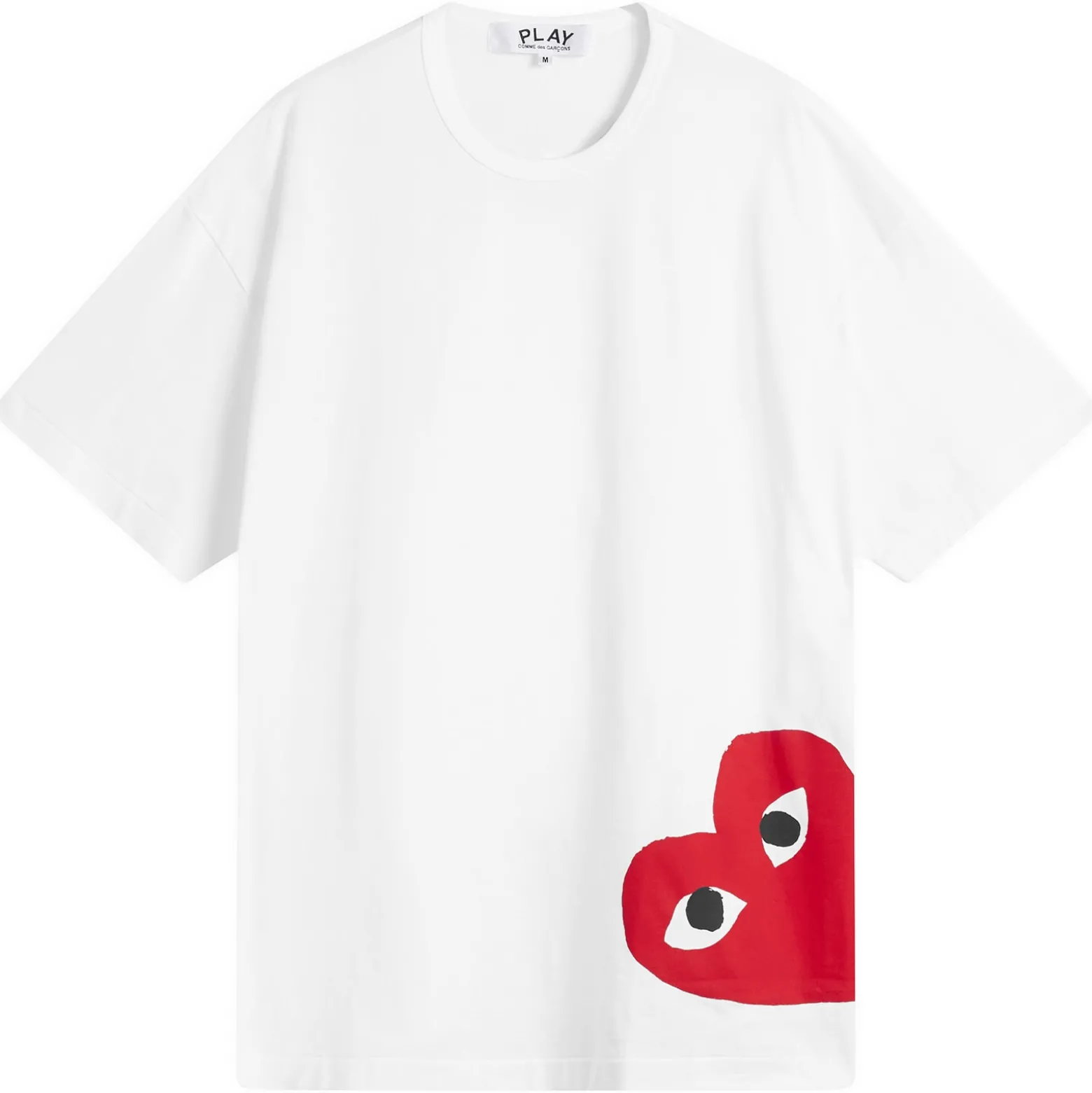 Comme des Garçons Play U T-Shirt Logo Print Knit
