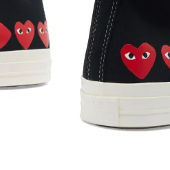 Comme des Garçons Play x Converse Multi Heart High Sneaker