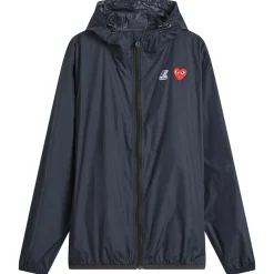 Comme des Garçons Play x K-Way Full Zip Packable Jacket