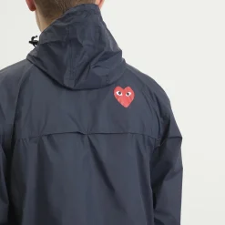 Comme des Garçons Play x K-Way Full Zip Packable Jacket