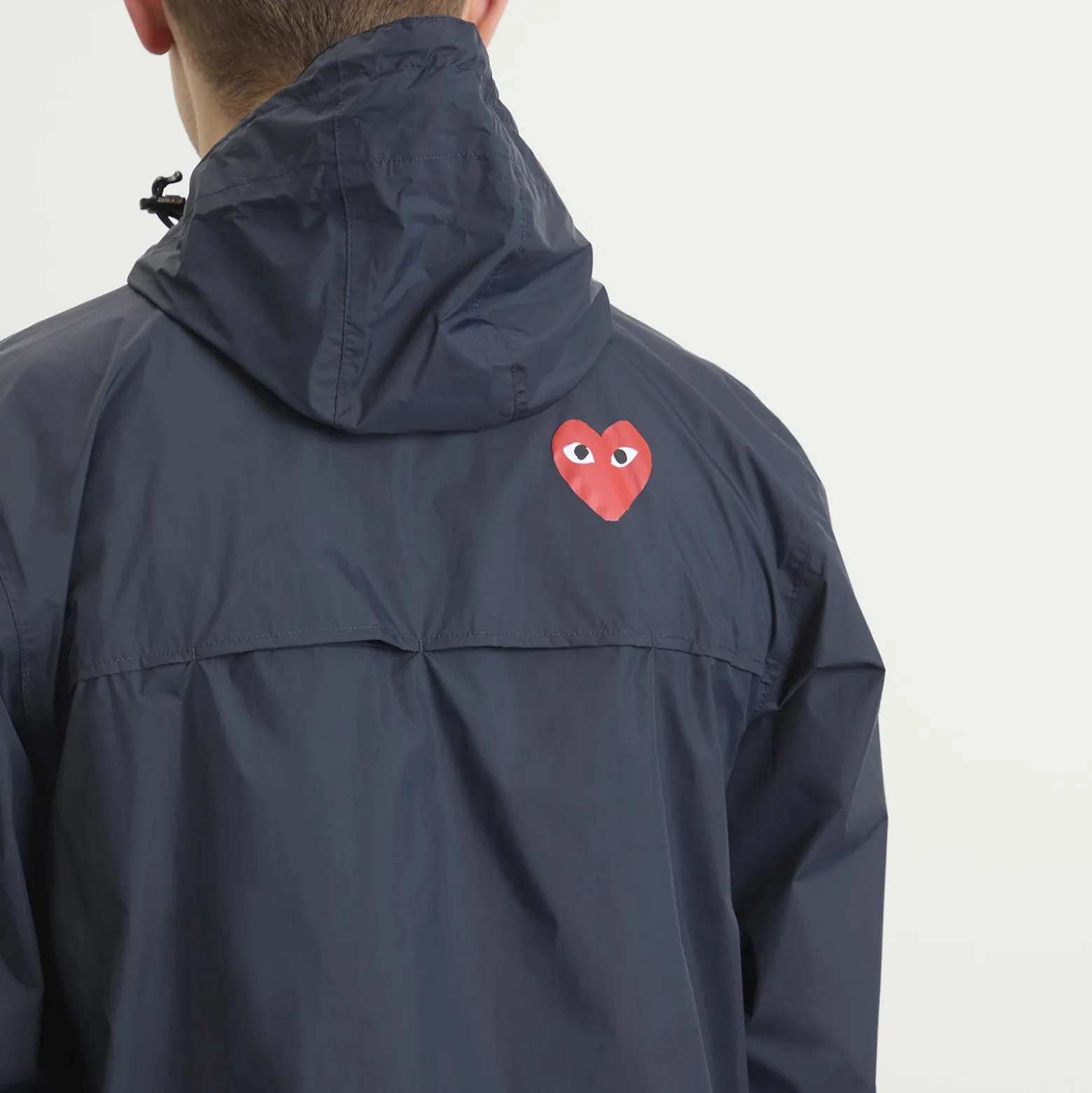Comme des Garçons Play x K-Way Full Zip Packable Jacket