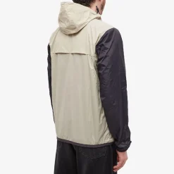 Comme des Garçons Play x K-Way Half Zip Block Colour Jacket