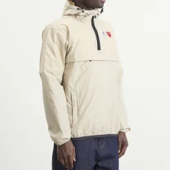 Comme des Garçons Play x K-Way Half Zip Packable Jacket
