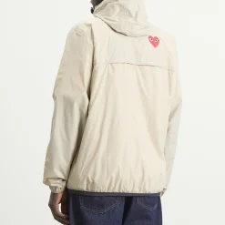 Comme des Garçons Play x K-Way Half Zip Packable Jacket