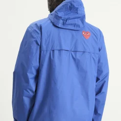 Comme des Garçons Play x K-Way Half Zip Packable Jacket