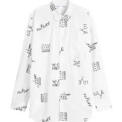 Comme des Garçons SHIRT Printed Poplin Shirt