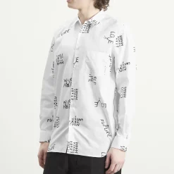 Comme des Garçons SHIRT Printed Poplin Shirt