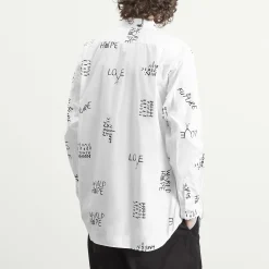 Comme des Garçons SHIRT Printed Poplin Shirt