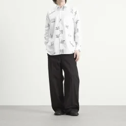 Comme des Garçons SHIRT Printed Poplin Shirt