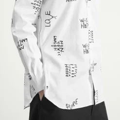 Comme des Garçons SHIRT Printed Poplin Shirt
