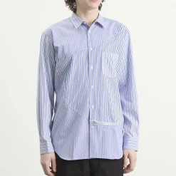 Comme des Garçons SHIRT Striped Poplin Shirt
