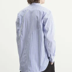 Comme des Garçons SHIRT Striped Poplin Shirt