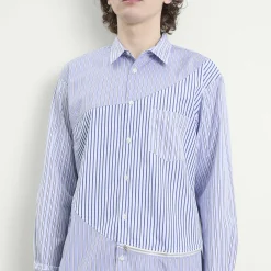 Comme des Garçons SHIRT Striped Poplin Shirt