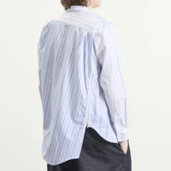 Comme des Garçons SHIRT Striped Poplin Shirt