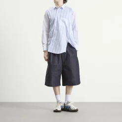 Comme des Garçons SHIRT Striped Poplin Shirt