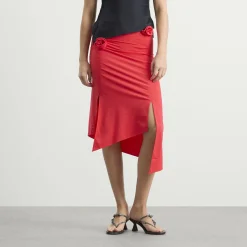 Coperni FLOWER MIDI SKIRT