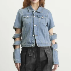 Coperni Spiral Denim Jacket