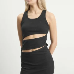 Coperni Spiral Tank Dress
