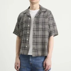 Corridor Plaid Seersucker Short Sleeve Shirt