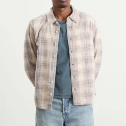 Corridor Rosewood Plaid Long Sleeve Shirt