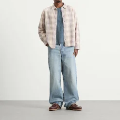 Corridor Rosewood Plaid Long Sleeve Shirt