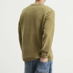C.P. Company Cotton Chenille Crewneck Lens Sweater