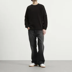C.P. Company Cotton Chenille Crewneck Lens Sweater