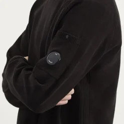C.P. Company Cotton Chenille Crewneck Lens Sweater
