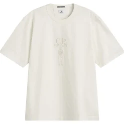 C.P. Company 30/2 Embroidered British Sailor Logo T-Shirt