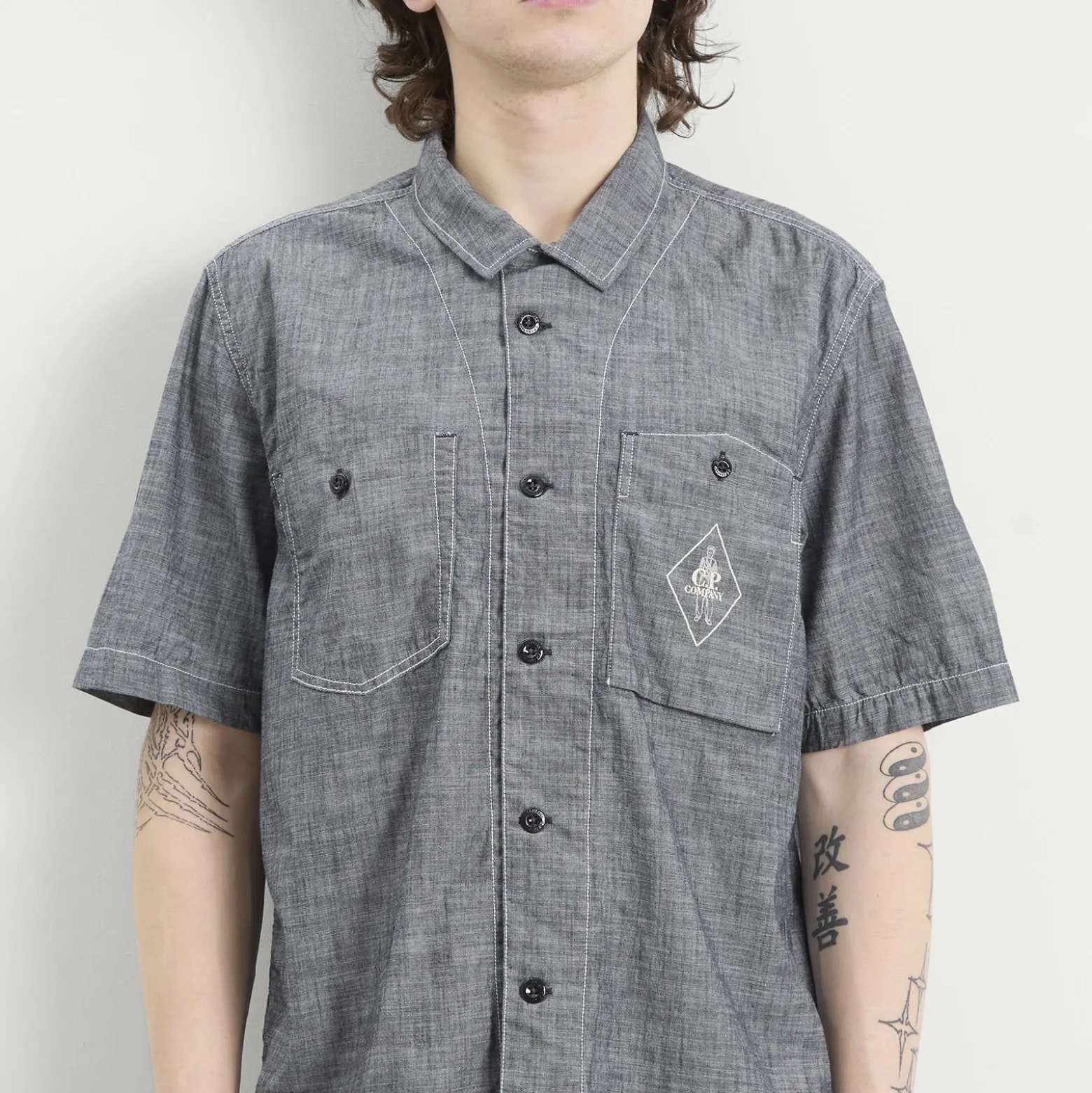 C.P. Company 4.75 OZ Chambray Shirt