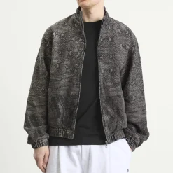 Daily Paper Denim Snake Track Jacket
