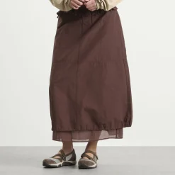 Damson Madder Amber Panel Midi Skirt