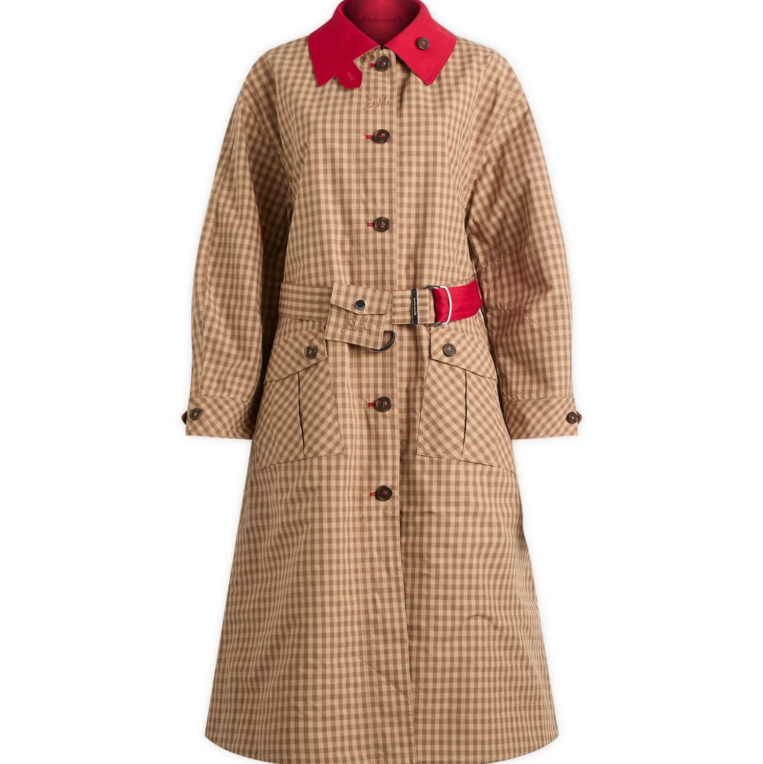 Damson Madder Anja Reversible Honey Trench Coat