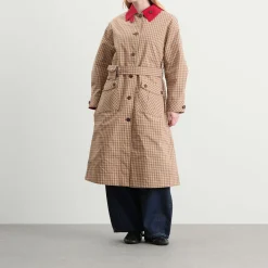 Damson Madder Anja Reversible Honey Trench Coat