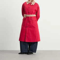 Damson Madder Anja Reversible Honey Trench Coat