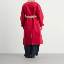 Damson Madder Anja Reversible Honey Trench Coat