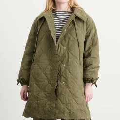 Damson Madder Avery Quilted Coat