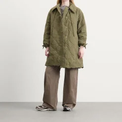 Damson Madder Avery Quilted Coat