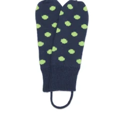 Damson Madder Cable String Mittens