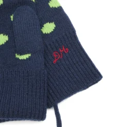 Damson Madder Cable String Mittens