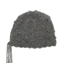 Damson Madder Crochet Bonnet