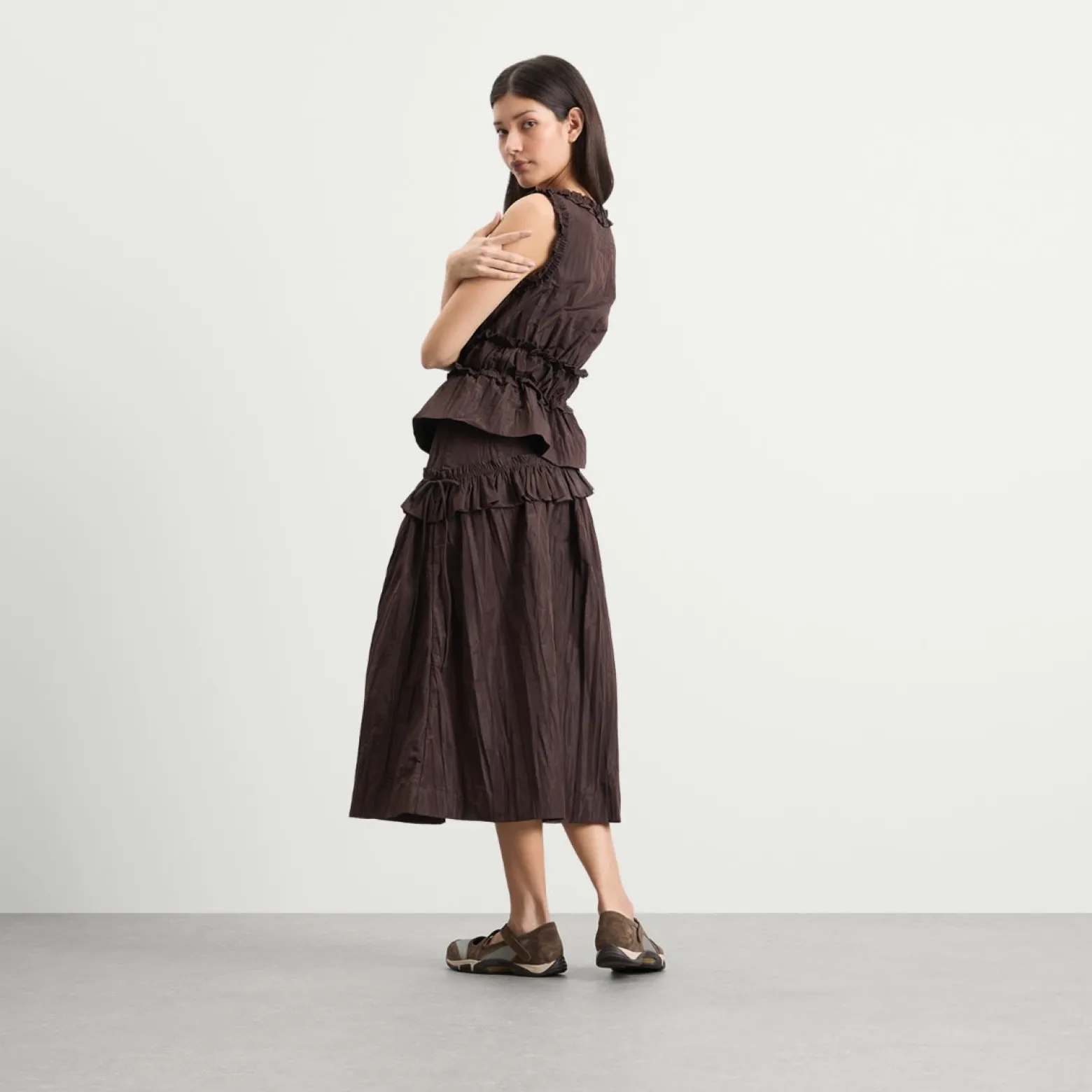 Damson Madder Flavia Midi Skirt Presented By END.