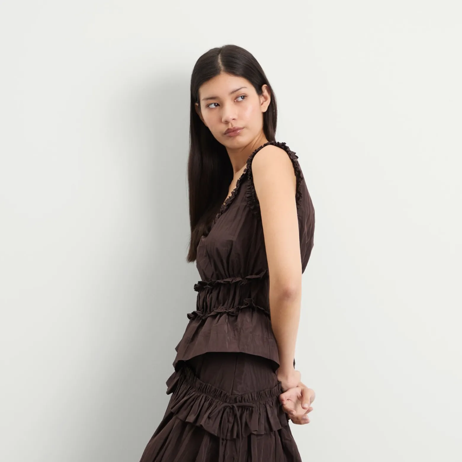 Damson Madder Flavia Midi Skirt Presented By END.