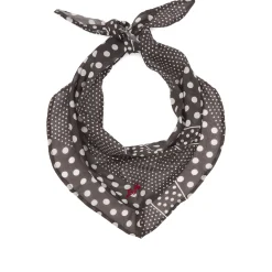 Damson Madder Frill Edge Headscarf