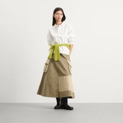 Damson Madder Marcelle Barn Midi Skirt
