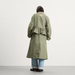 Damson Madder Myrtle Trench Coat