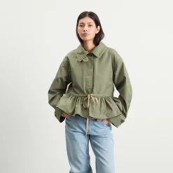 Damson Madder Myrtle Trench Coat