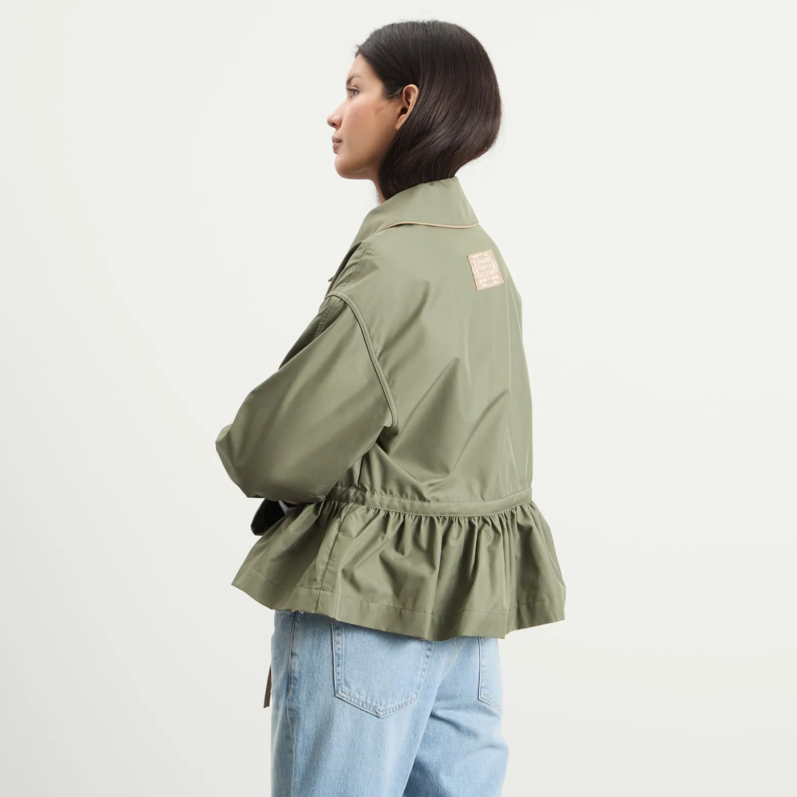 Damson Madder Myrtle Trench Coat