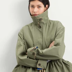 Damson Madder Myrtle Trench Coat