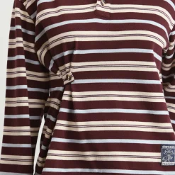 Damson Madder Noah Cinch Layered Rugby Shirt